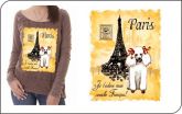 DESENHO PARIS - POLICROMIA OU SUBLIMAÇÃO